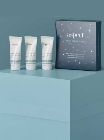 Mini masks, major glow. Mini masks, major glow.